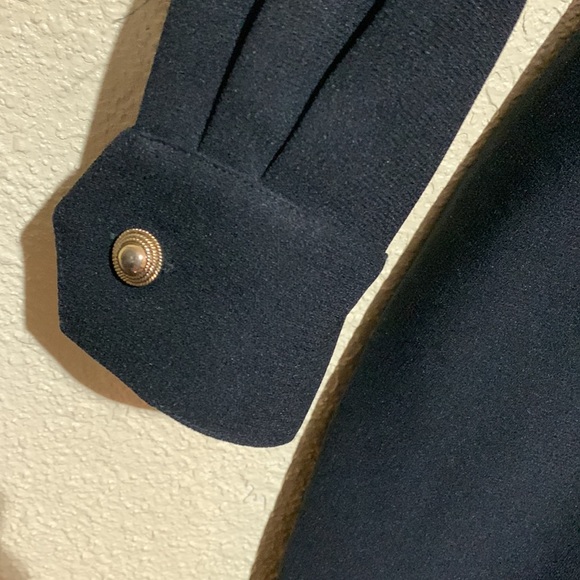 Collection Point of View Black Dress Long Sleeve Size 16 Fully Lined - Picture 9 of 16